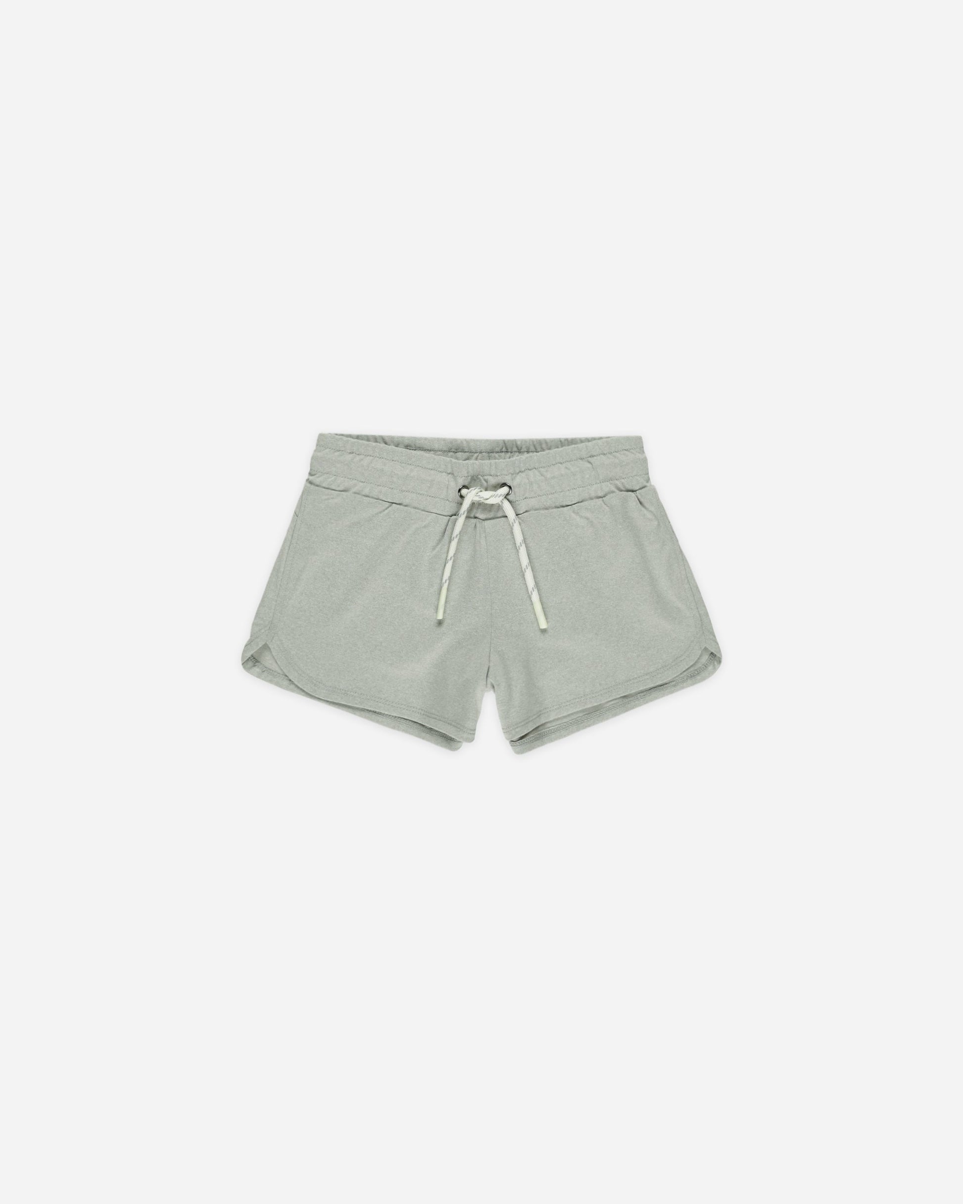 Speed Short || Heathered Seafoam