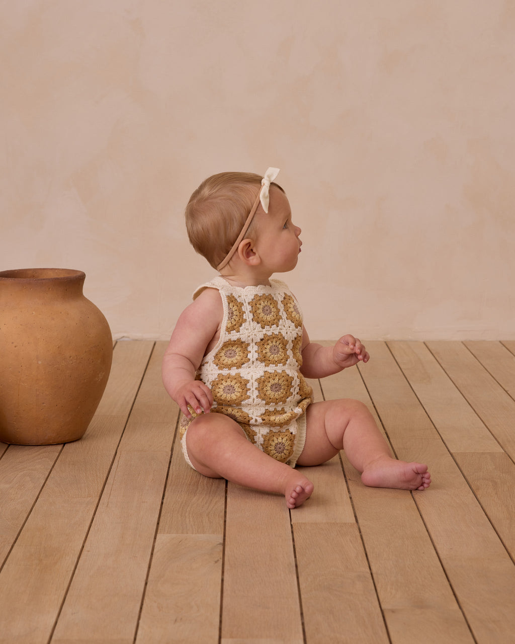 Crochet Romper || Marigold Daisy