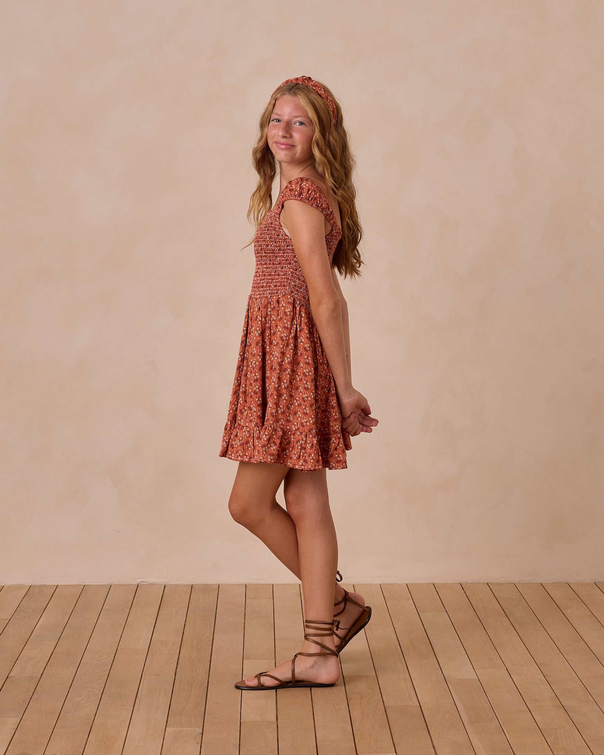 Kalina Dress | Red Floral