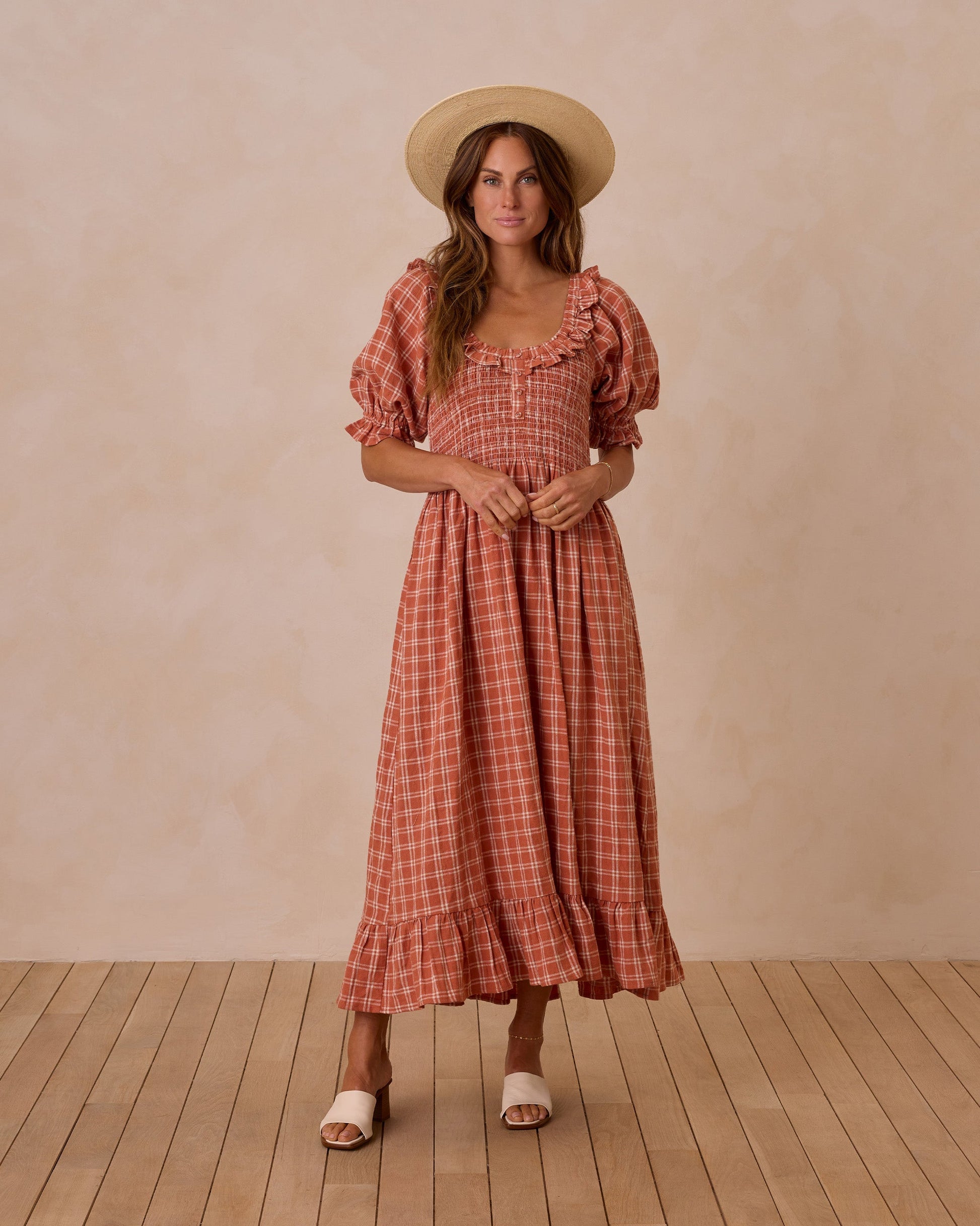 Lexi Dress || Poppy Check