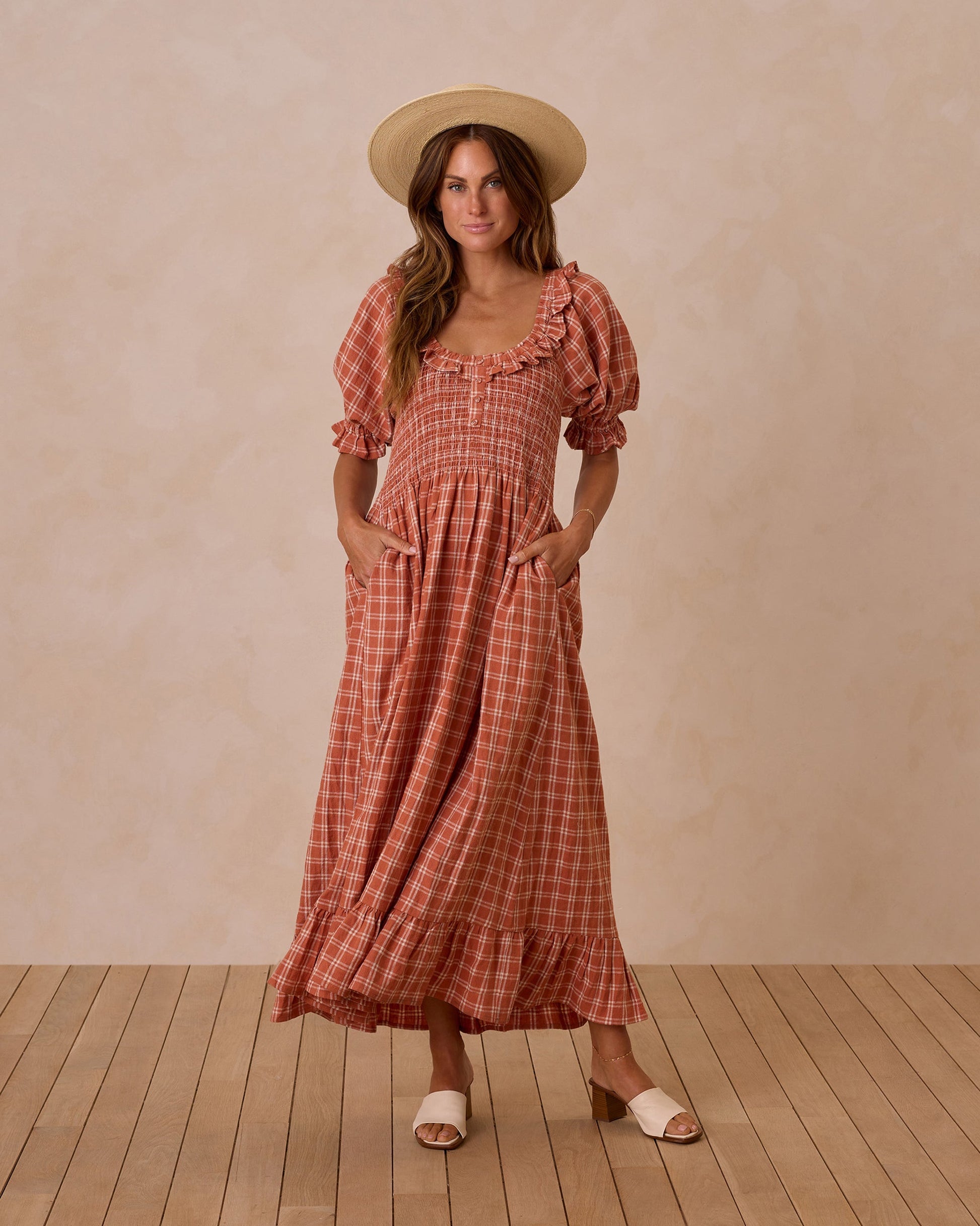 Lexi Dress || Poppy Check