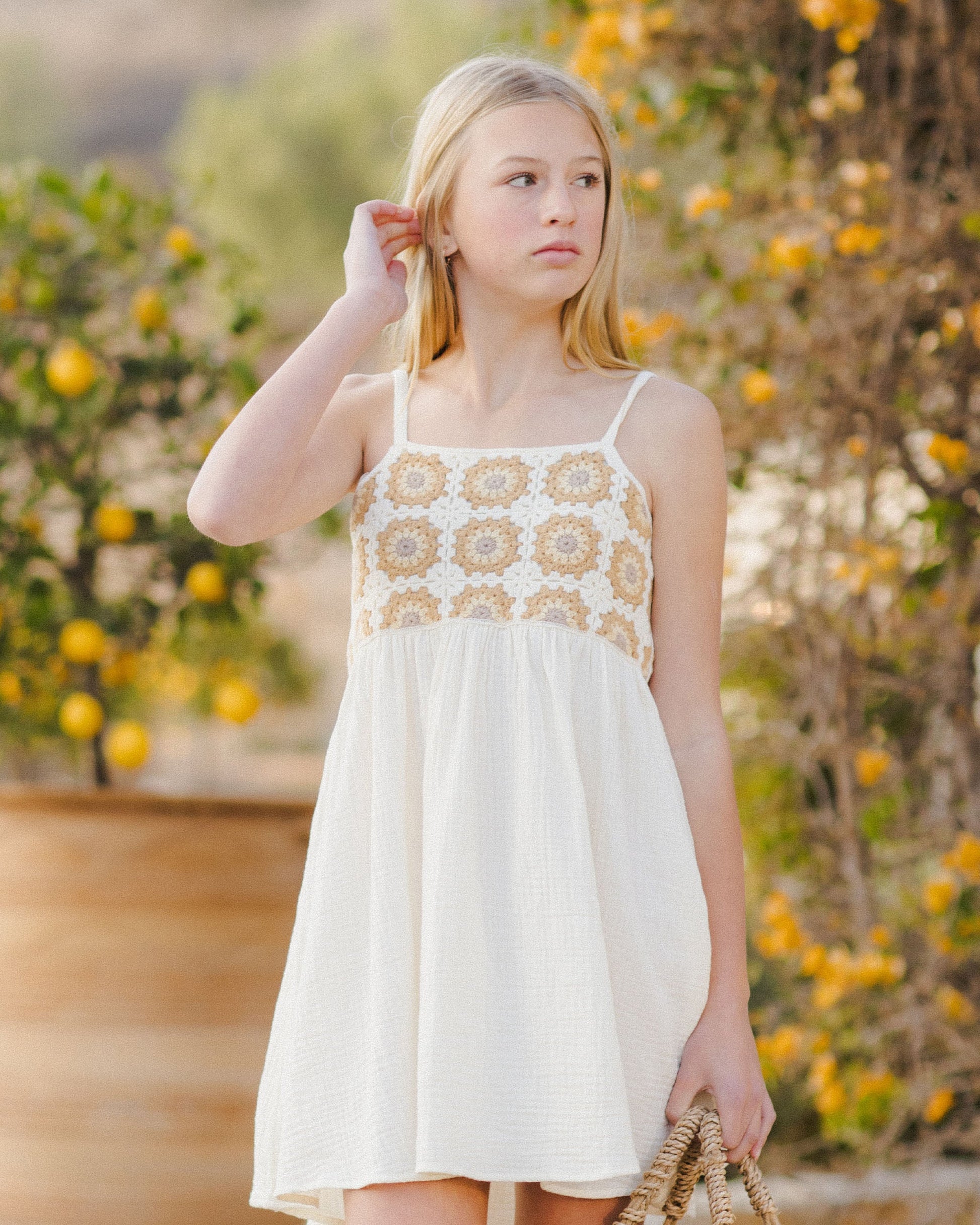 Crochet Sun Dress | Marigold Daisy