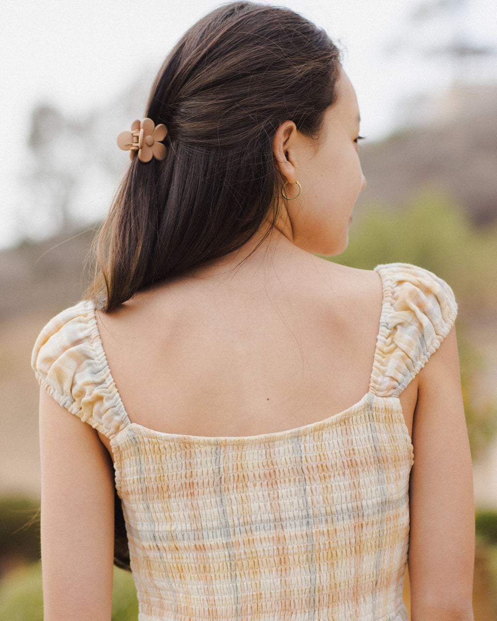 Kalina Dress || Pastel Plaid