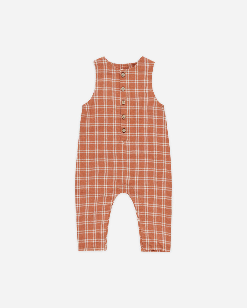 Button Jumpsuit || Poppy Check