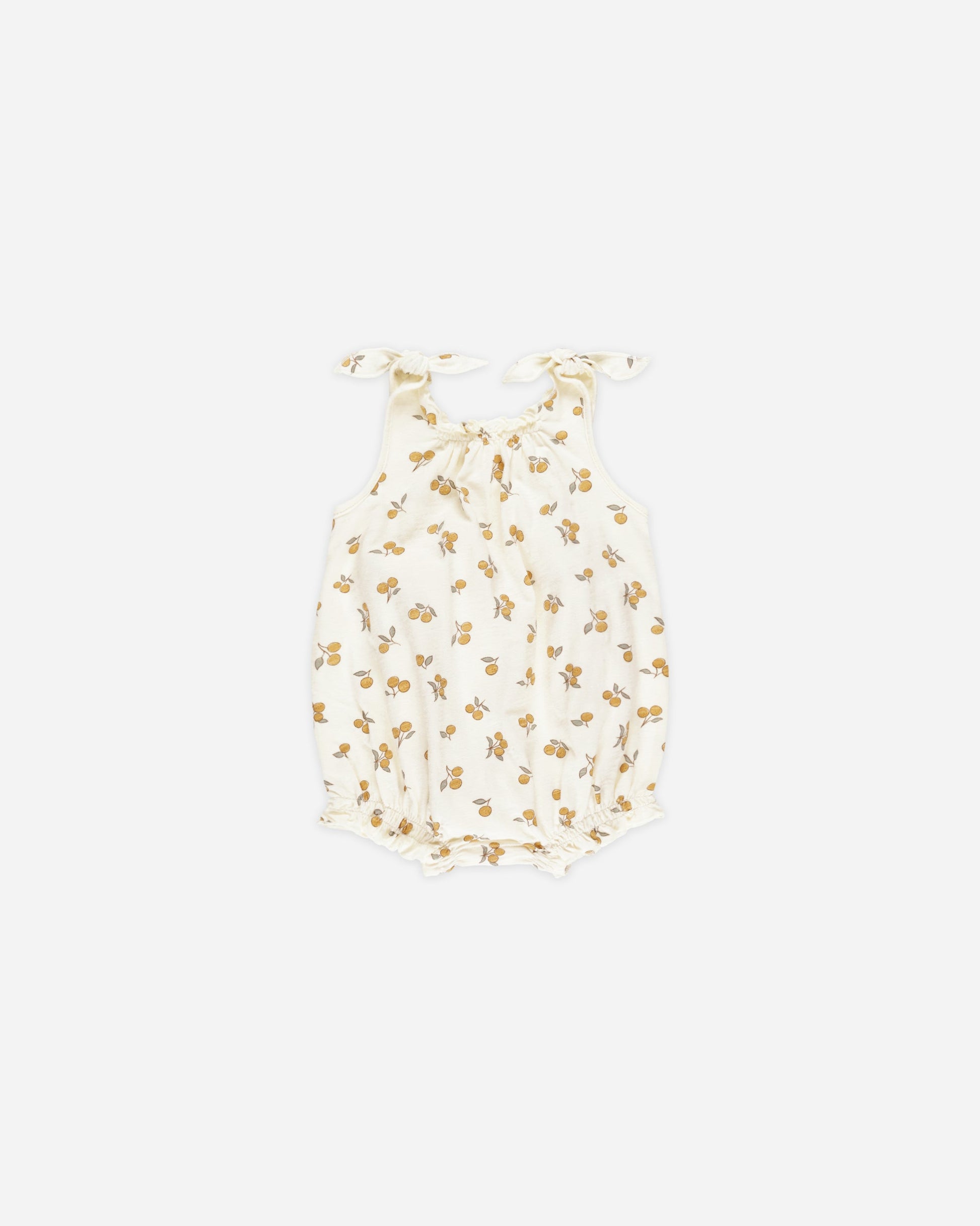 Shoulder Tie Bubble || Oranges