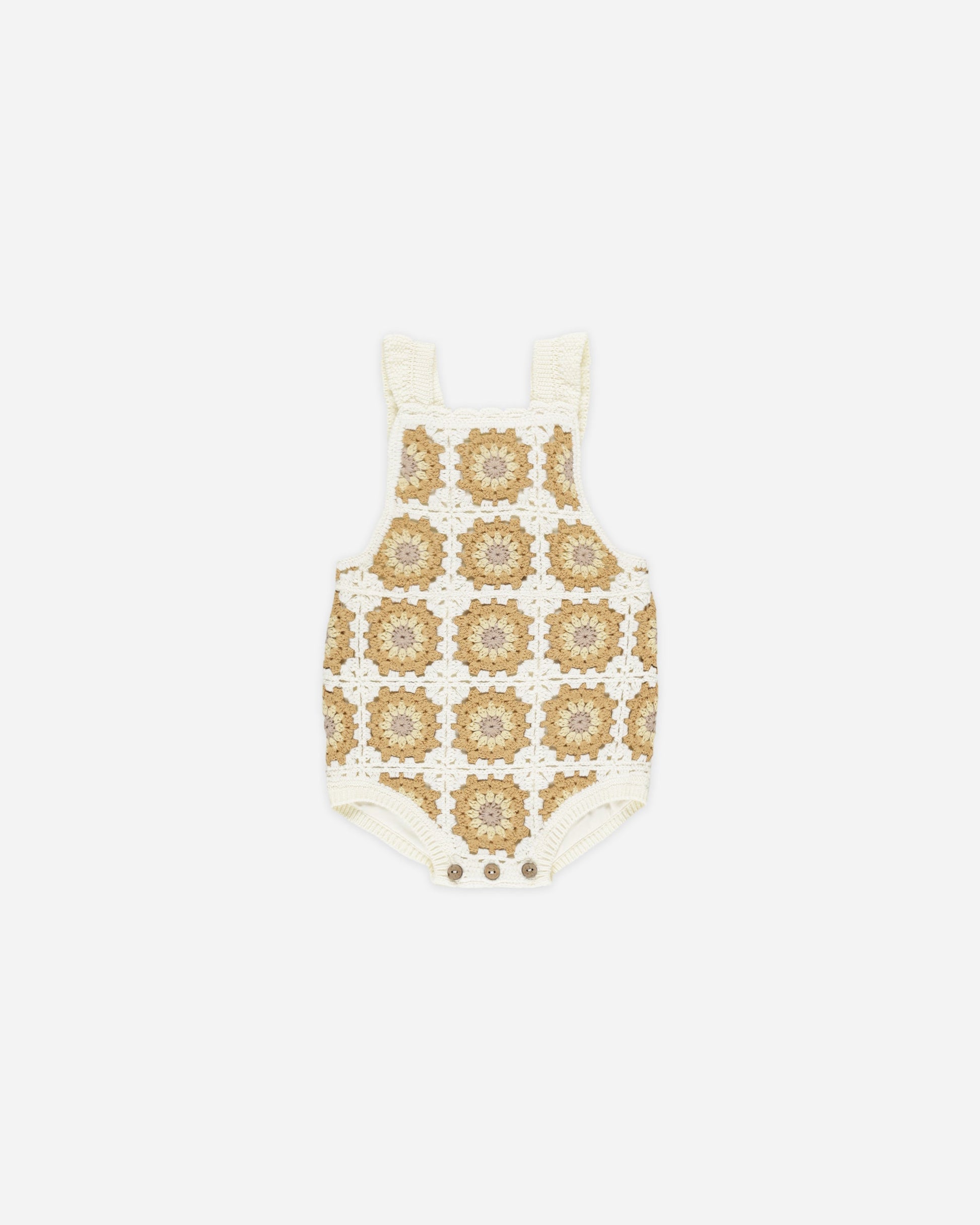 Crochet Romper || Marigold Daisy