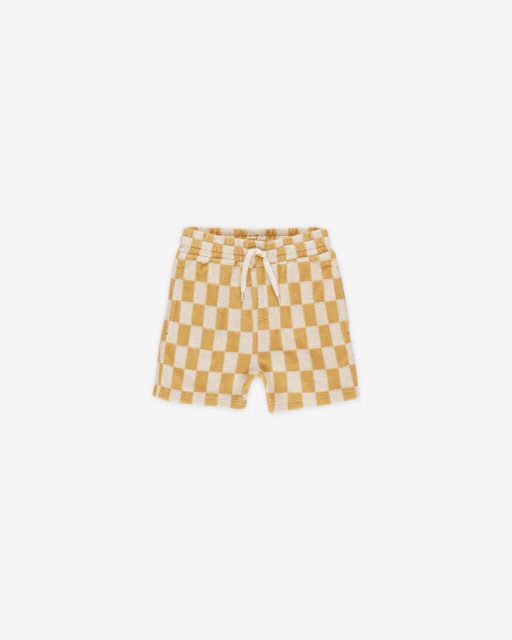 Terry Boys Short || Marigold Check
