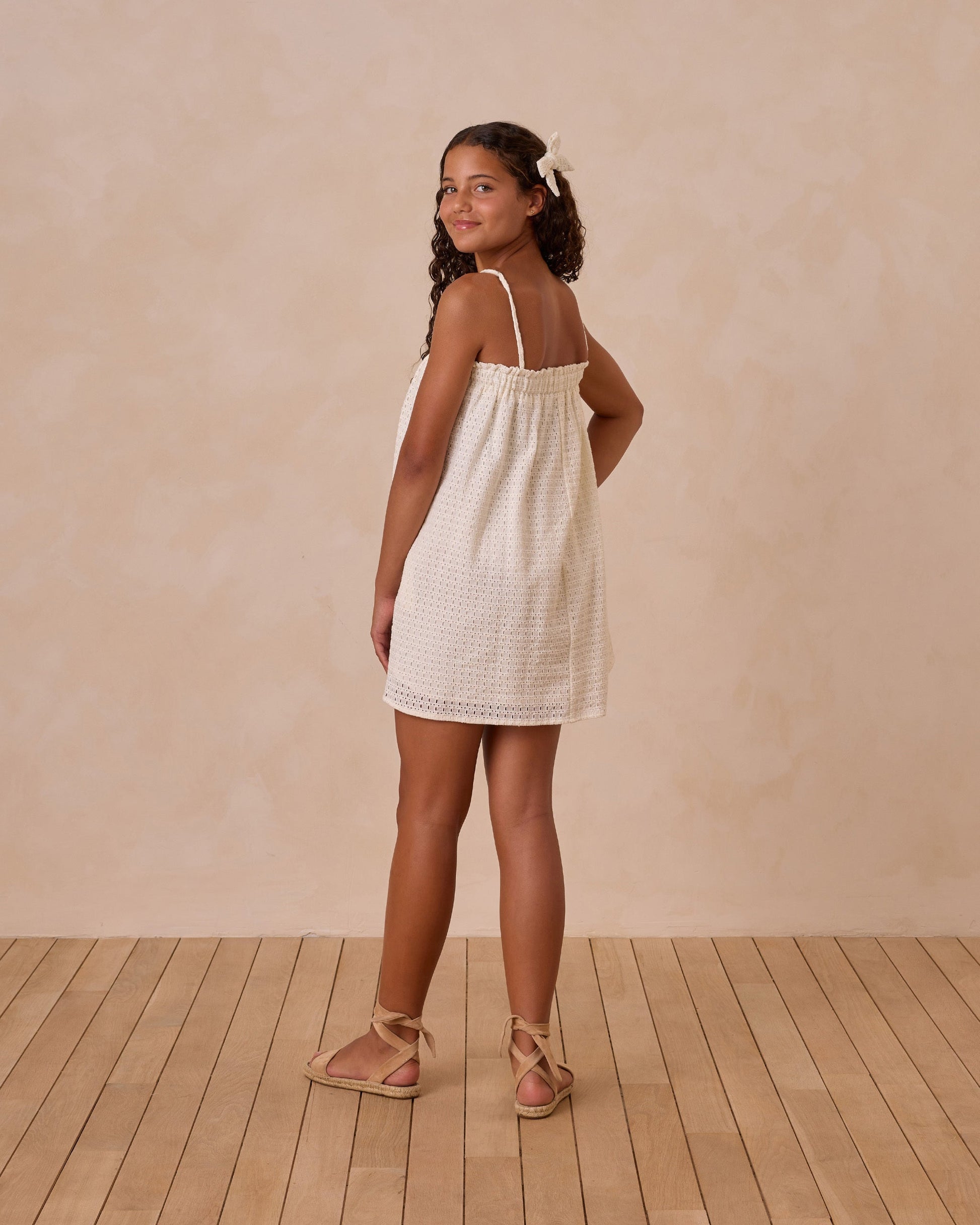 Sahara Mini Dress || Ivory