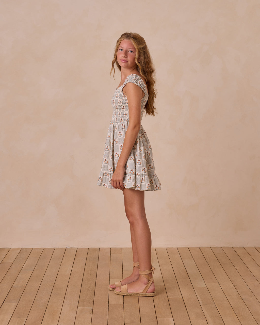 Kalina Dress || Garden Grid