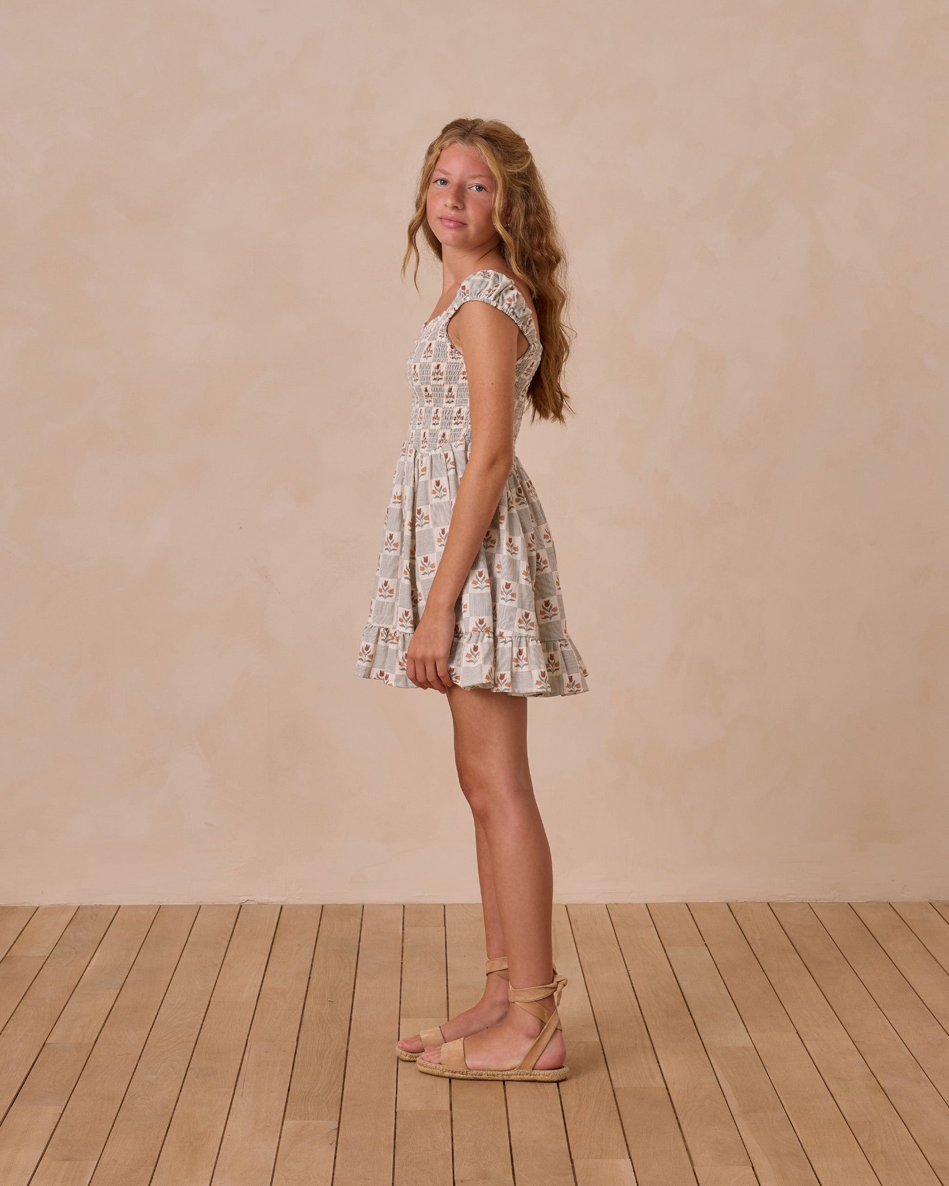 Kalina Dress || Garden Grid