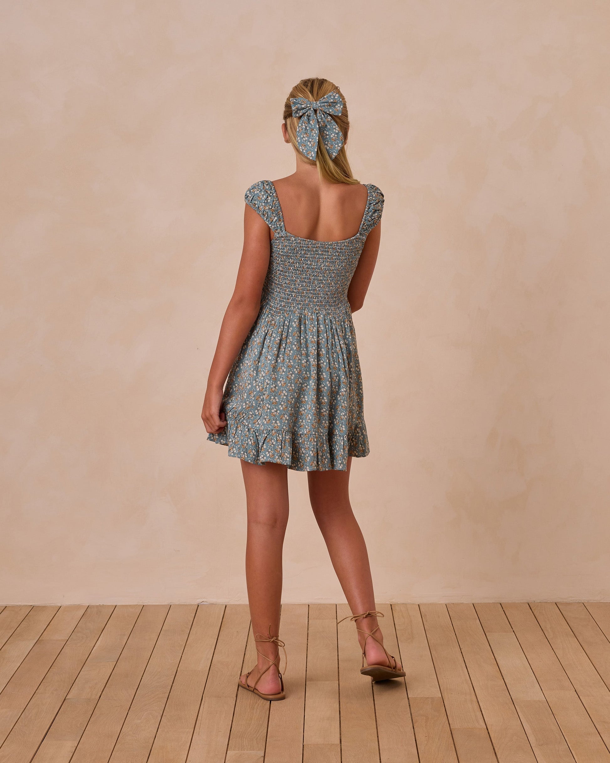 Kalina Dress | Blue Floral