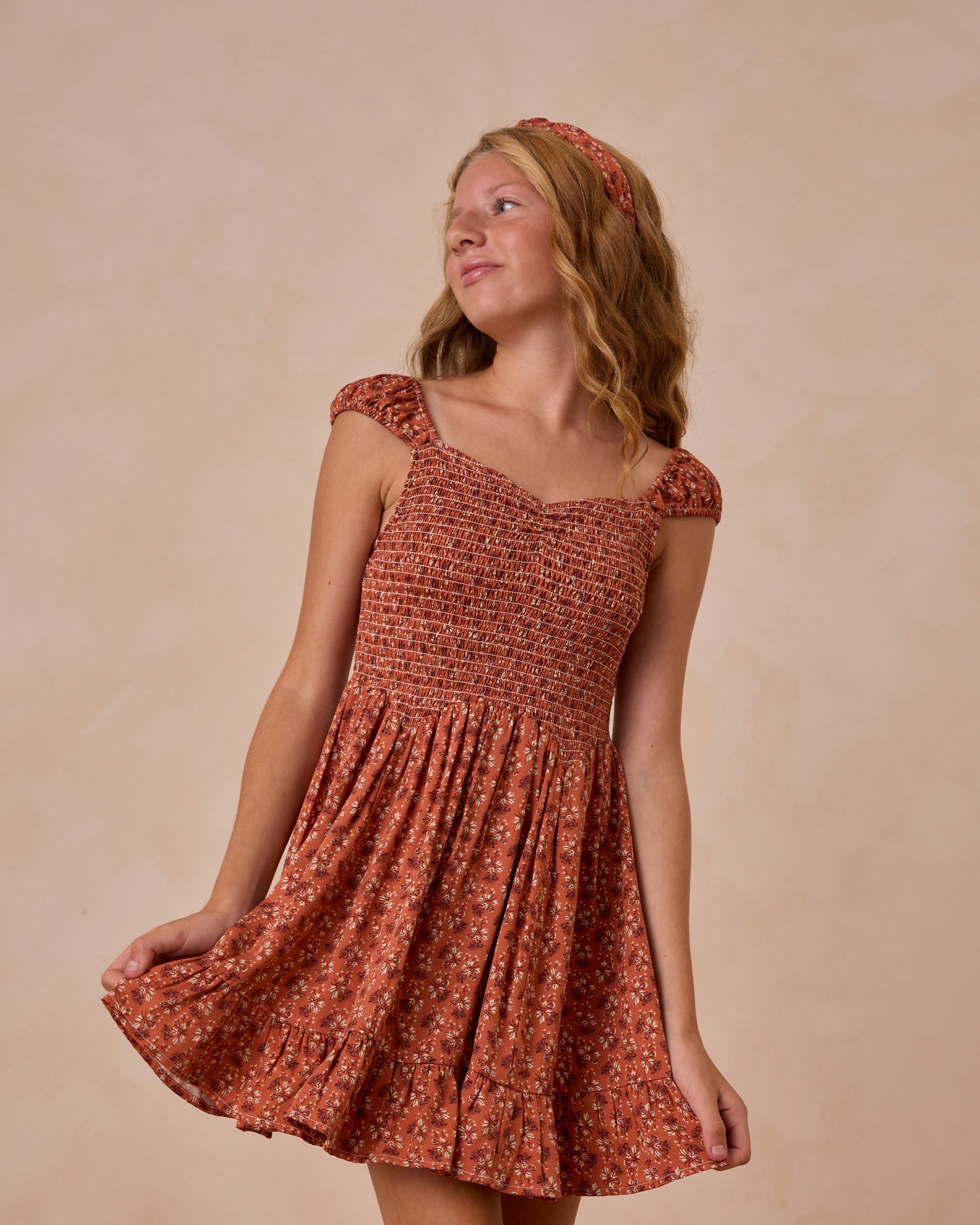 Kalina Dress | Red Floral